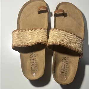 Italian Shoemakers Women's Tan Sandals